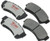 R/M BRAKES EHT1192H BRAKE PAD SET