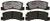 R/M BRAKES EHT325 BRAKE PAD SET