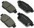 R/M BRAKES MGD1103CH BRAKE PAD SET