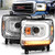 ANZO 111514 PROJECTOR HEADLIGHTS W/ LIGHT BAR C
