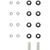 FELPRO SS72877 VALVE STEM SEALS SET