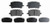 R/M BRAKES MGD923CH BRAKE PAD SET