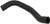 DAYCO 71886 CURVED RADIATOR HOSE