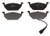R/M BRAKES SP768AEU BRAKE PAD SET
