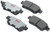 R/M BRAKES EHT1088H BRAKE PAD SET