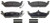 WAGNER BRAKE MX1012 SEMI-MET DISC PAD SET