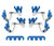 MR GASKET 9880 DELUX WIRE LOOM KIT