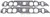 EDELBROCK 7203 BBC OVAL INTAKE GASKET