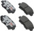 R/M BRAKES EHT1445H BRAKE PAD SET