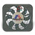 FLEXALITE 116550 LO-PROFILE S-BLADE FAN