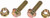 DORMAN 03423 EXHAUST BOLT KIT