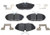 R/M BRAKES MGD1082CH BRAKE PAD SET