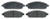 R/M BRAKES SGD1080C BRAKE PAD SET