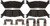 R/M BRAKES MGD1790CH BRAKE PAD SET
