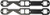 REMFLEX 2005 GM V8 SB CHEV SQ PORT HEA