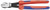 KNIPEX TOOLS LP KX7402250 10 High  Leverage StraightDiagonal Cutter Comfort Grip