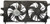 DORMAN 620638 RADIATOR FAN ASSEMBLY