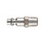 MILTON MI727S 1/4 x 1/4 Male NPT M Style AirNipple