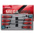 SP AIR CORPORATION VS9308EVA 8 Piece MEGADORA Tang-ThruScrewdriver Set