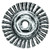 CENTURY DRILL & TOOL CY76041 4 String Bead Brush 5/8-11Arbor