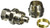 DeVilbiss DEVP-HC-4528 Reuseable Hose End 1/4Npsfx11/16Od
