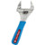 Channellock CHA6SWCB Slim Jaw Adjustable Wrench, WideAzz Jaw Opening of 1.34" and Code Blue Grip for Comfort, 6"