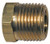 Amflo AMF348F Brass Bushing - 1/4" Female Npt x 1/2" Male NPT, 1 Pack