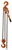 American Gage AMG660 American Power Pull Chain Puller, 6 Ton, 22" Length, 9" Height, 7.5" Width