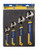 Vise Grip VGP2078706 SEPTLS5862078706 - Newell Rubbermaid Vise Grip Vise-Grip 4-pc Adjustable Wrench Tray Sets - 2078706