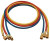 Mastercool MSC84372 843727 2 in. R-134A Charging Hoses - Set Of 3