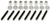 MOROSO 68820 VLV COVER FASTENERS