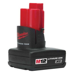 MILWAUKEE MLW48-11-2402 & #174 12V Li-Ion M12 Battery 3Ah Extended Capacity