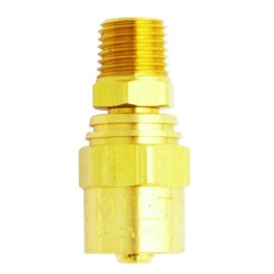 Milton Industries MIL615-8 Reusable Hose End, 1/4" x 1/2"