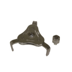 Lisle LIS63850 58-110mm 3 Jaw Wrench & Adapter