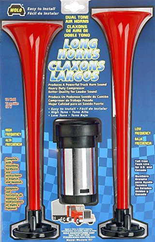 WOLO 417 LONG HORNS TWO PLAST TRUM