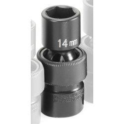 Grey Pneumatic GRE1014UM (1014UM) 3/8" Drive x 14mm Standard Universal Socket