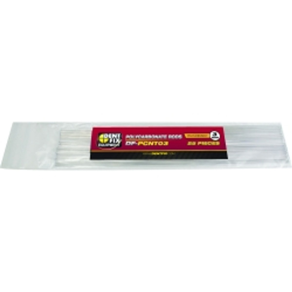 Dent Fix DENDF-PCNT03 25PK 3mm Poly Plastic Rods Dent Fix DENDF-PCNT03 25PK 3mm Poly Plastic Rods