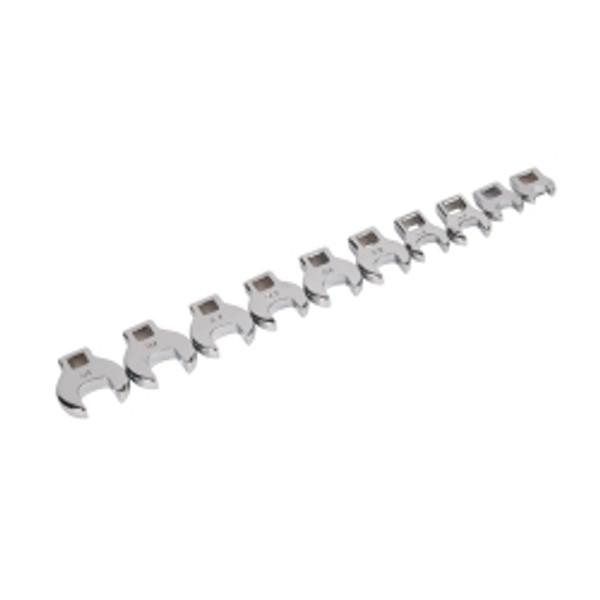 Titan TIT17295 10 Pc 3/8" Drive MM Crowsfoot Wrench Set Titan TIT17295 10 Pc 3/8" Drive MM Crowsfoot Wrench Set