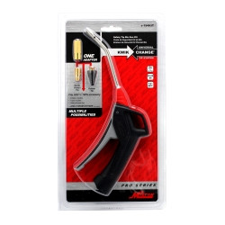 Milton Industries MILS-194KIT Milton KWIK-CHANGE PRO Series Pistol Grip Blow Gun Kit - 5" Safety Tip Nozzle and Universal Tip System - 235 Max PSI, (4-Piece)