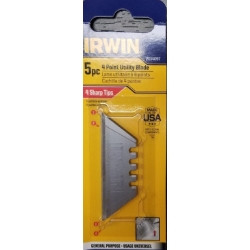 Vise Grip IRW2014097 5PK 4 POINT CARBON UTILITY BLADE
