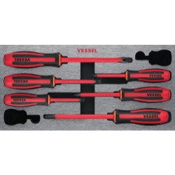 No.960 Megadora Insulated Screwdriver 6pcs set EVA