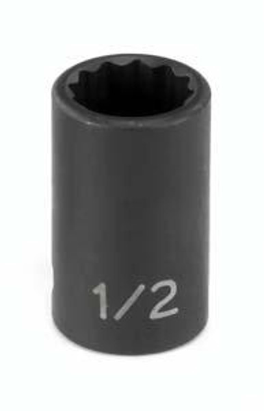 Grey Pneumatic GRE1116R SOC 1/2 3/8D IMP 12PT BLK Grey Pneumatic GRE1116R SOC 1/2 3/8D IMP 12PT BLK