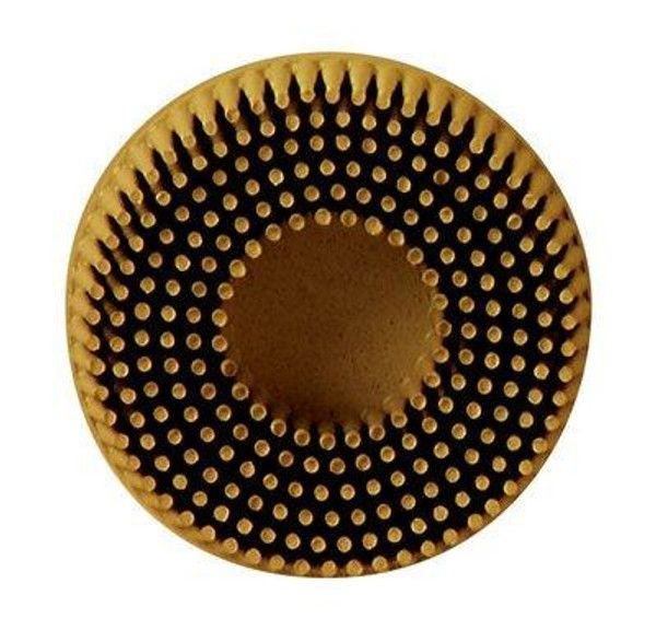 3M MMM7525 (07525) Bristle Disc 07525, 2 in x 5/8 Tapered MED [You are purchasing the Min order quantity which is 4 Box]