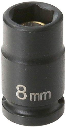Grey Pneumatic GRE908MG (908MG) 1/4" Drive x 8mm Magnetic Standard Socket