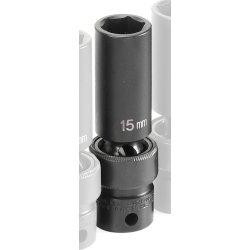 Grey Pneumatic GRE1015UMD (1015UMD) 3/8" Drive x 15mm Deep Universal Socket
