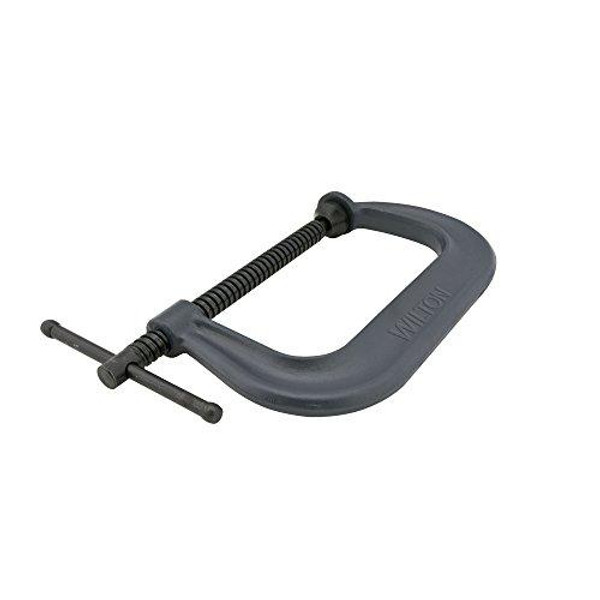 Wilton WIL404 14242 404, 400 Series C-Clamp, 0-Inch-4-1/4-Inch Jaw Opening, 3-1/4-Inch Throat Depth
