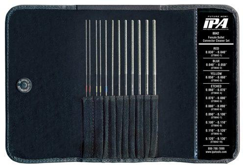 Innovative Products Of America IPA8042 Innovative Products 8042 Female Bullet Connector Cleaner Set - 12 Piece