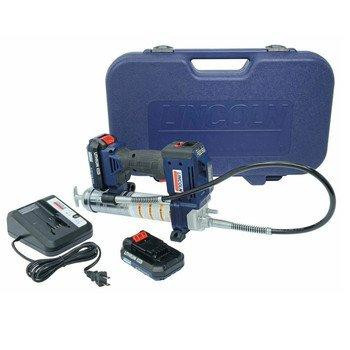 Lincoln Industrial LIN1884 Lincoln 1884 20V Li-Ion PowerLuber Dual Battery Unit with Charger and Carrying Case