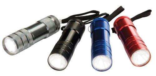 WILMAR WLMW2451 Corporation-electrical W2451 Aluminum LED Flashlight Assorted Colors