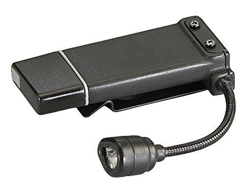 "STREAMLIGHT, INC." STL61126STREAMLIGHT, INC. 61126 ClipMate USB Rechargeable Clip-On Light with 120V AC Adaptor and Black/White/Red LED
